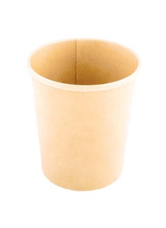 Restaurantware Restaurantware-Bio Tek 32 Ounce Soup Containers, 200 Durable Soup Bowls - Lids Sold Separately, Sustainable, Kraft Paper Soup Cups, Disposable, For Take Out And Delivery  - Image 2