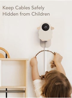 Nooie Baby Monitor with Crying Detection, Camera and Audio 1080P Night Vision Motion and Sound Detection 2.4G WiFi Home Security Camera for Baby Nanny Elderly and Pet Monitoring, Works with Alexa  - Image 2