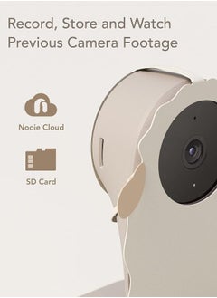 Nooie Baby Monitor with Crying Detection, Camera and Audio 1080P Night Vision Motion and Sound Detection 2.4G WiFi Home Security Camera for Baby Nanny Elderly and Pet Monitoring, Works with Alexa  - Image 3