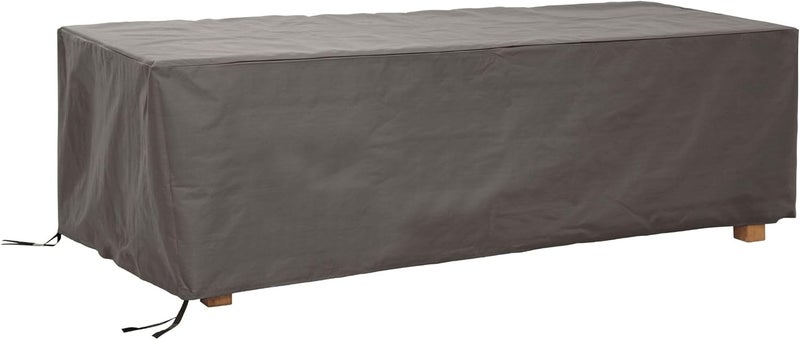 Perel Garden OCT300 Protective Cover for Garden Table, Max. 300 cm, Anthracite, 305 x 110 x 75 cm - Image 1