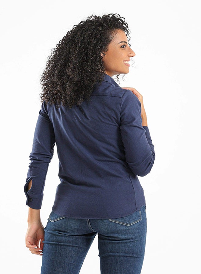 Carina Women Cotton Long Sleeves Shirt - Image 3