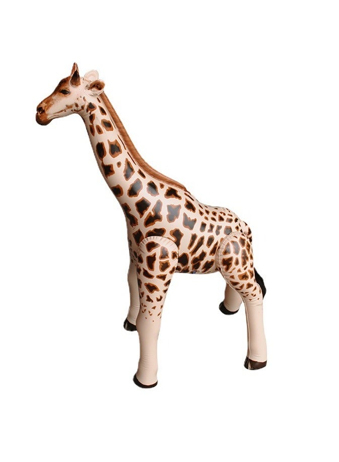 general Inflatable Giraffe Animals 91cm Tall Great for Pool Party Decoration Birthday - Image 1