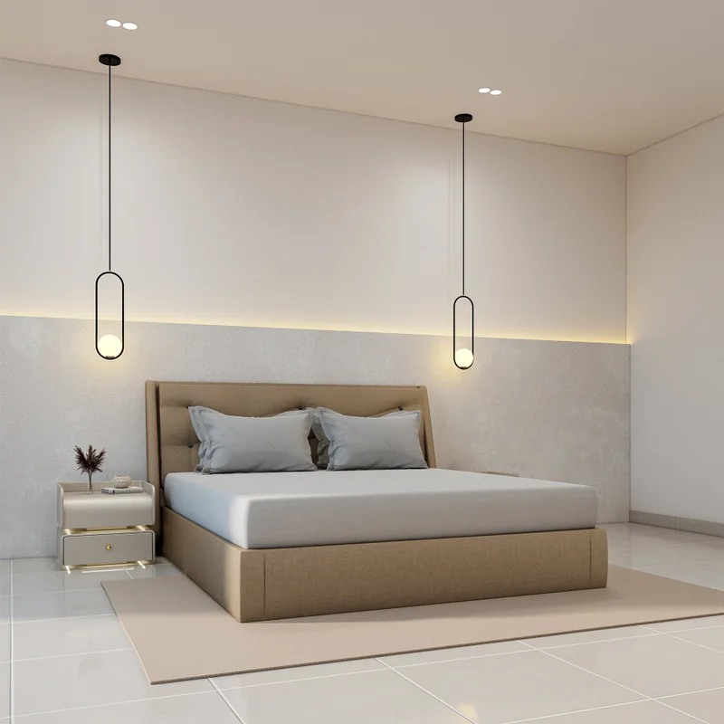 DWELL 500 Thread Count 100% Egyptian Cotton Sateen Fitted Sheet