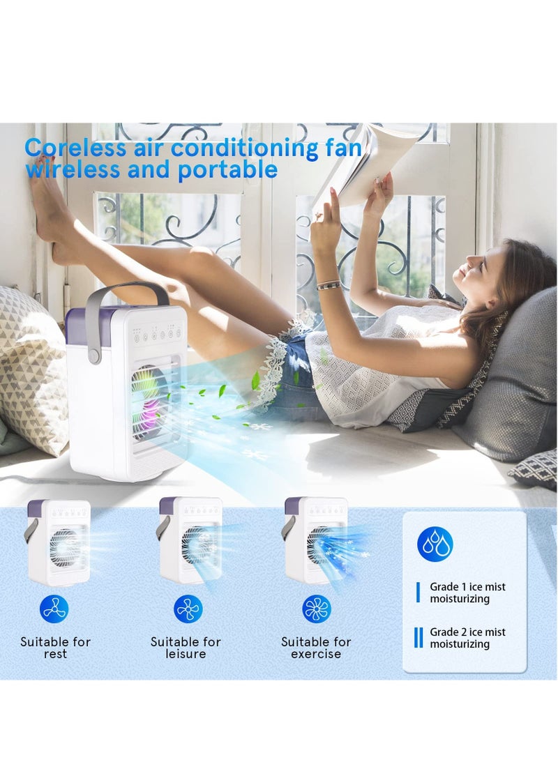 Generic Air Conditioner Air Cooler, Portable Air Conditioner, Air Coolers with Handle for Home, Mini Multi-stall Air Conditioner for Home Office Dorm Indoors  - Image 5