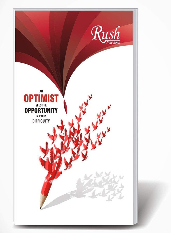 Rush Note Books A4 Notebook -360 Pages,Pack of 6, A4 Register,29 x 21 cm, Soft Cover, Ruled - Image 1