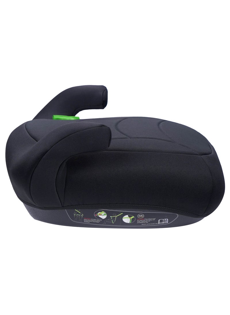 Jovikids Yoho I-Size Booster Seat (Group 2/3, 6-12 Years), Portable Car Seats for Kids, Comfortable, Compact, Convenient for Everyday Use and travel, ECE R129, Black  - Image 4