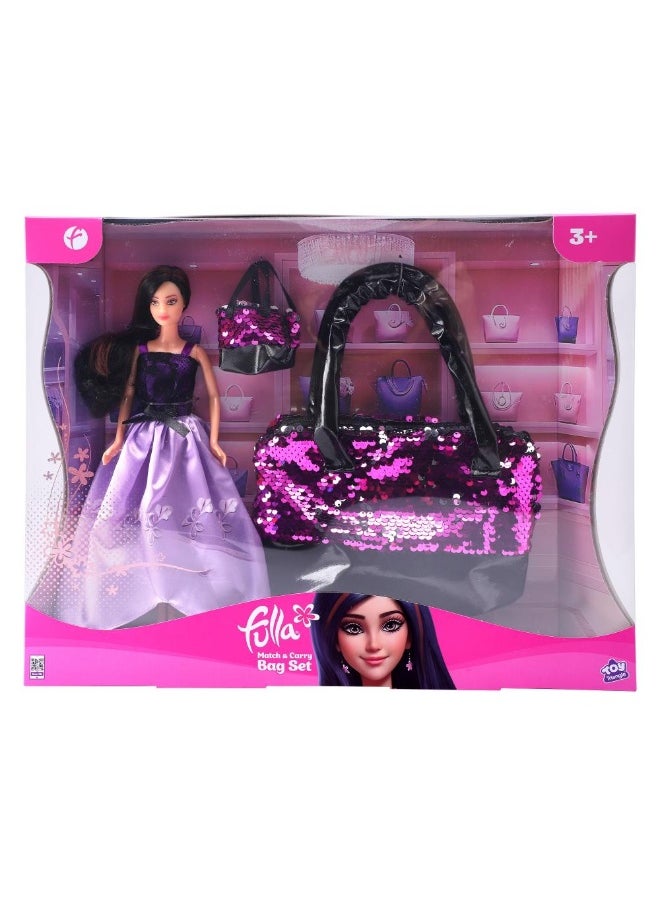 Fulla Fulla Doll with Match & Carry Bag Playset (30 cm)  - Image 1