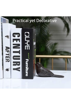 Y&D Door Stop Floor Decorative, Cast Iron Cute Bird StoppersWedge Heavy Duty Doorstop to Keep Open for Home Office Commercial Industrial, 1pc Dark Brown  - Image 4