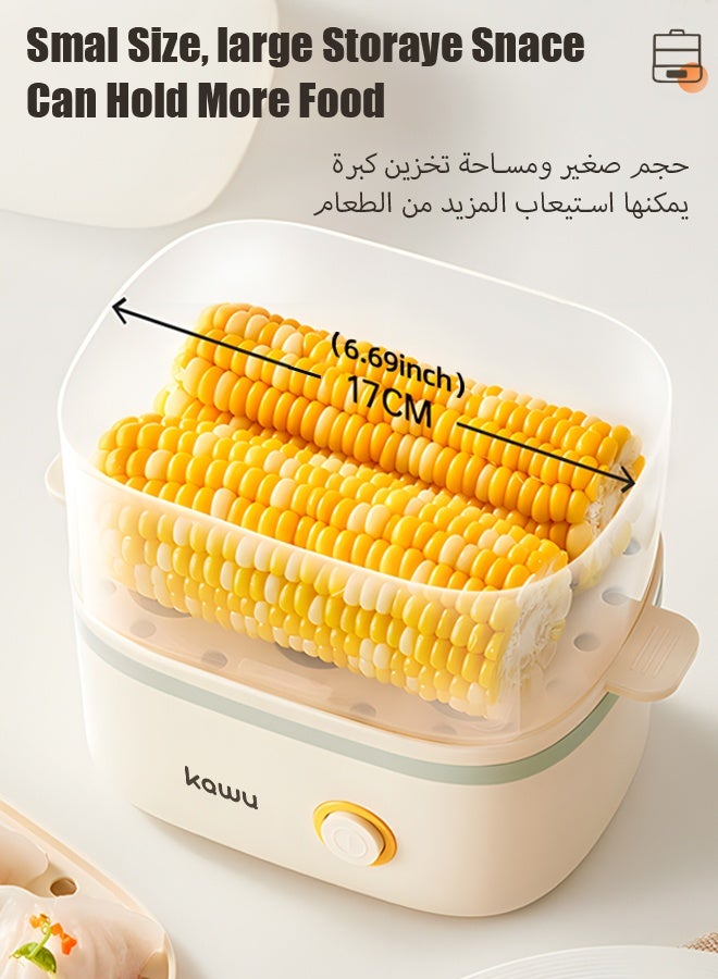 كاو أجهزة طهي البيض على البخار، أجهزة سلق البيض، الخافقات الكهربائية، غلايات البيض، أجهزة طهي البيض على البخار سعة 12 بيضة، أجهزة طهي البيض على البخار مزدوجة الطابق. - Image 4