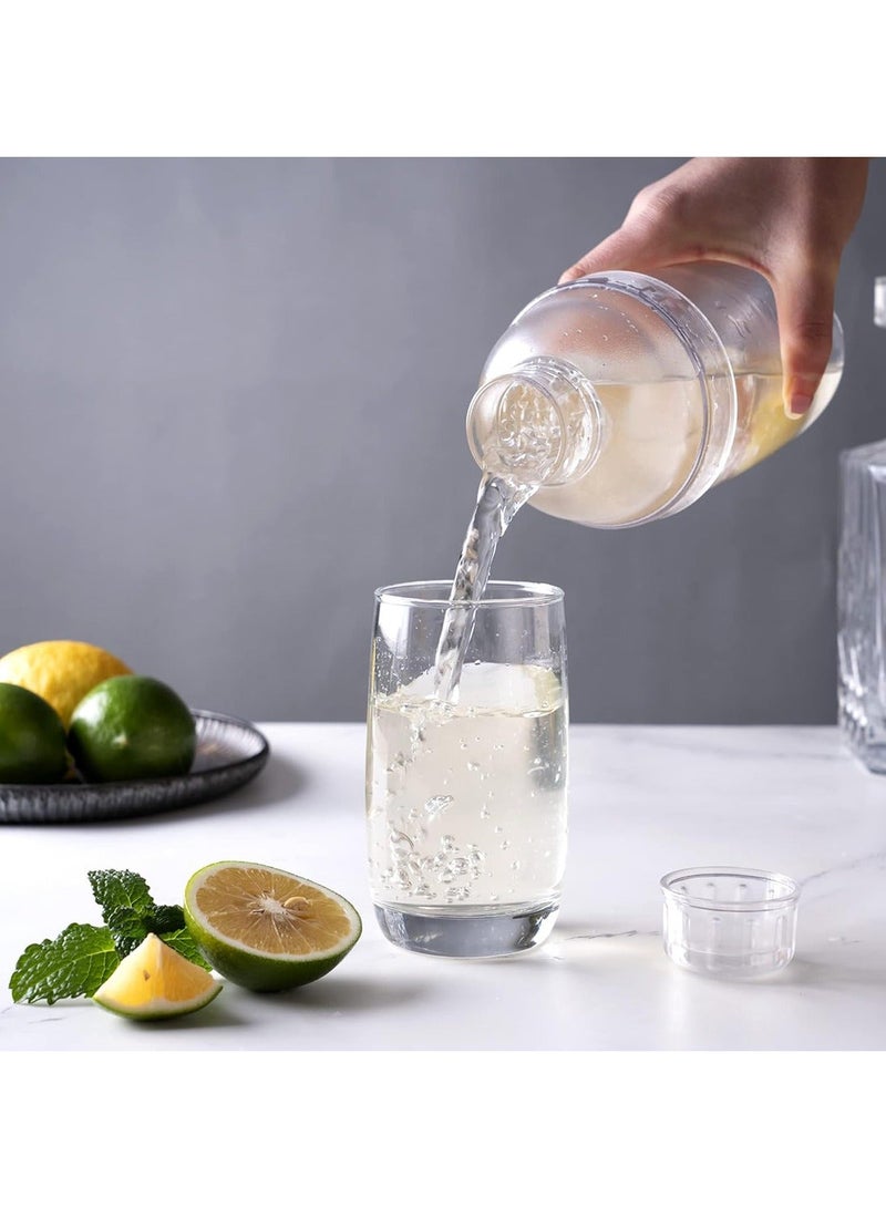 HOMESTAR Cocktail Shaker with Built In Strainer Drink Mixer Scale Thickened Hand Cup Professional Mixing Tool - Image 5