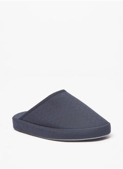 DUCHINI Men's Solid Slip-On Bedroom Slippers  - Image 2
