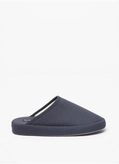 DUCHINI Men's Solid Slip-On Bedroom Slippers  - Image 1