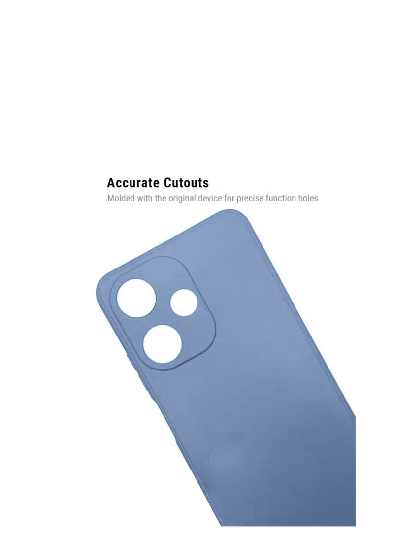 Infinix HOT 30 Silicone Back Case Cover Mobile Phone Accessories with Anti-drops Anti-fingerprints Camera Shockproof Protection Soft Anti-scratches Anti-drops Anti-fingerprints Guard Protector - Image 5