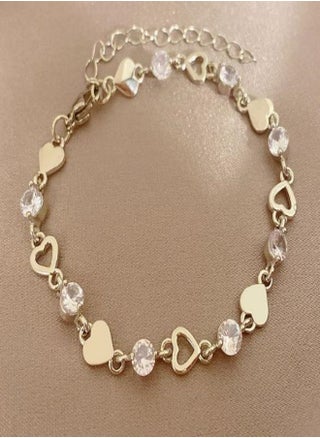 Simple Zircon Heart Bracelet - pzsku/ZF72F2B18BA04A8952415Z/45/_/1683601337/d5ec0261-05bf-48aa-9db5-91e0e9a437c2