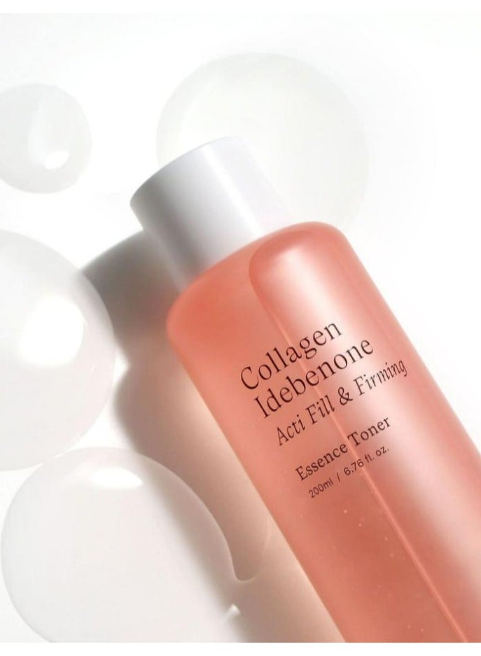 TRIMAY Dual Essence Toner Collagen Idebenone Acti Fill & Firming 200 ML - Image 2