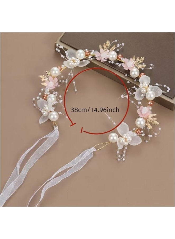 GIFT Girls Hair Band Headdress, Children's Hairpin Clips at the Back of the Head, Anti-Slip Headband Hair Accessories for Pressing Hair，Fashion Girls Accessories Hair Accessories - Image 2