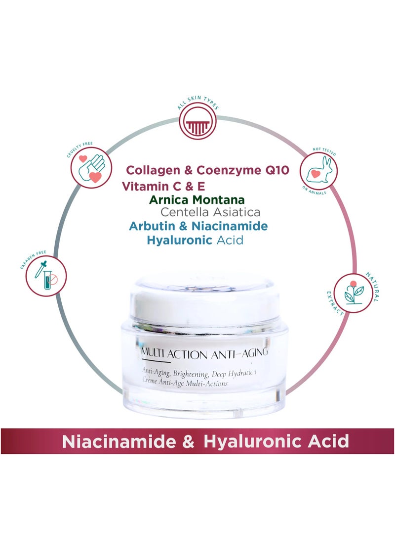 Solimar Paris Multi Action Anti-Aging Cream – Firming & Hydrating Formula, 50ml - Image 3