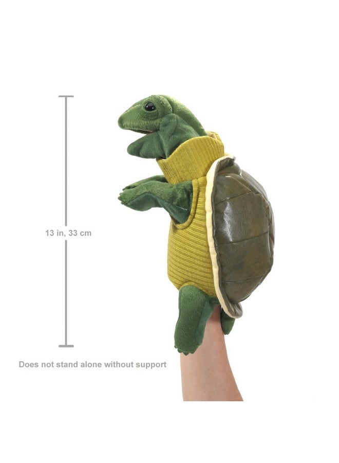 Folkmanis Turtleneck Turtle Hand Puppet - Image 5