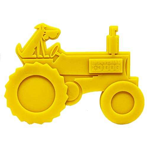 SodaPup Industrial Dog Tractor Durable Dog Chew Toy Made in USA from NonToxic Pet Safe Food Safe Nylon Material for Mental Stimulation Clean Teeth Fresh Breath Problem Chewing Calming More - Image 1