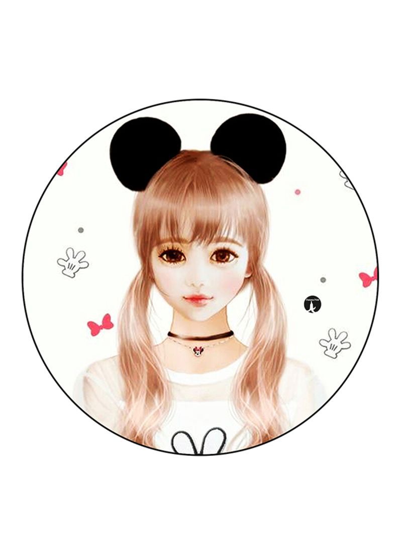 RKN Girl Printed Mouse Pad Multicolour