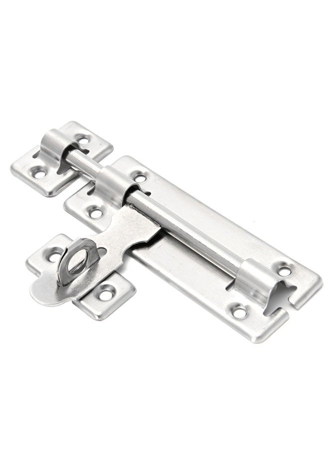 LAWAZIM Iron Sliding Latch Lock - 6inch - Barrel Bolt Latch with Screws, Pre-Drilled Holes, and Smooth Sliding Mechanism - Ideal for Securing Doors, Gates, Cabinets, Sheds, Fences, and Storage Areas - Image 1