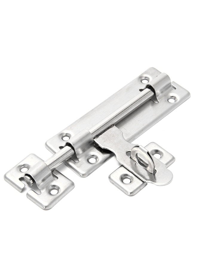 LAWAZIM Iron Sliding Latch Lock - 6inch - Barrel Bolt Latch with Screws, Pre-Drilled Holes, and Smooth Sliding Mechanism - Ideal for Securing Doors, Gates, Cabinets, Sheds, Fences, and Storage Areas - Image 4