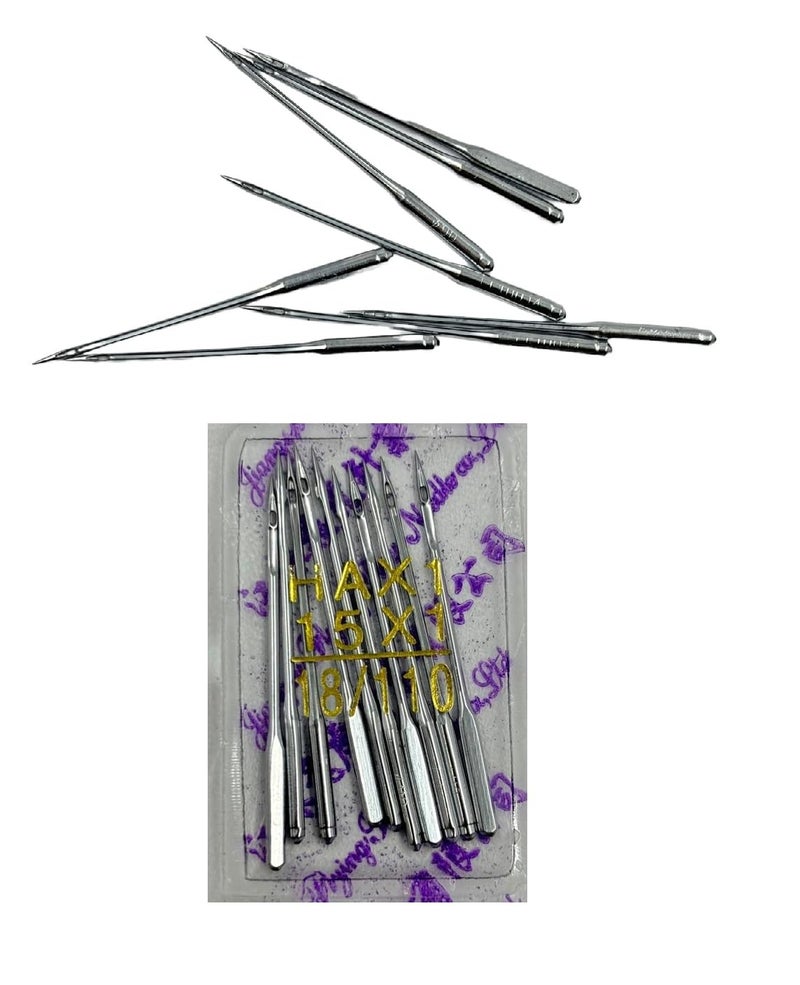 ZENITH Needles 4 Pack 40 Needle 10018 HA x 1 no 18 Works with All Automatic Sewing Machines USHASingerBrother