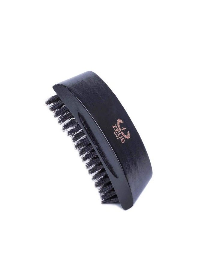 Zeus Palm Hair Brush Beech Wood Handle & Boar Bristles For Beard & Hair Bp92 - Image 1