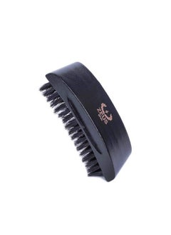 Zeus Palm Hair Brush Beech Wood Handle & Boar Bristles For Beard & Hair Bp92  - Image 2