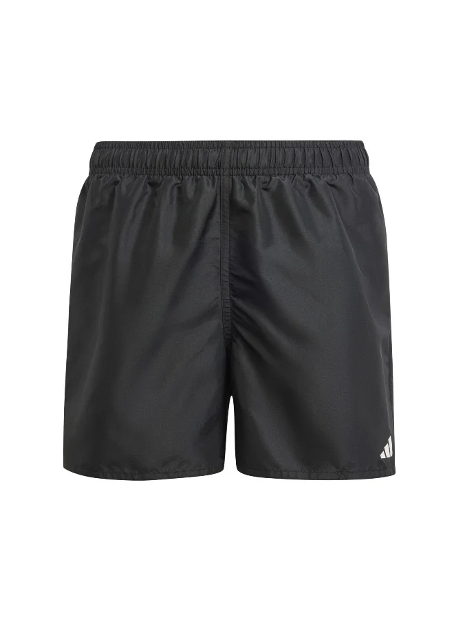 Adidas Adidas Solid Shorts By Black Swim Swimwear For Kids 5-6Y