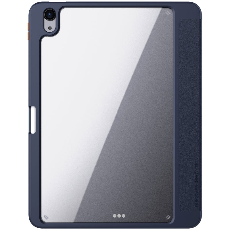 Nillkin Pc + Tpu Horizontal Flip Leather Case With Holder & Pen Slot & Sleep / Wake-Up Function For Ipad Air 10.9 2020 / Air 4(Blue) - Image 2