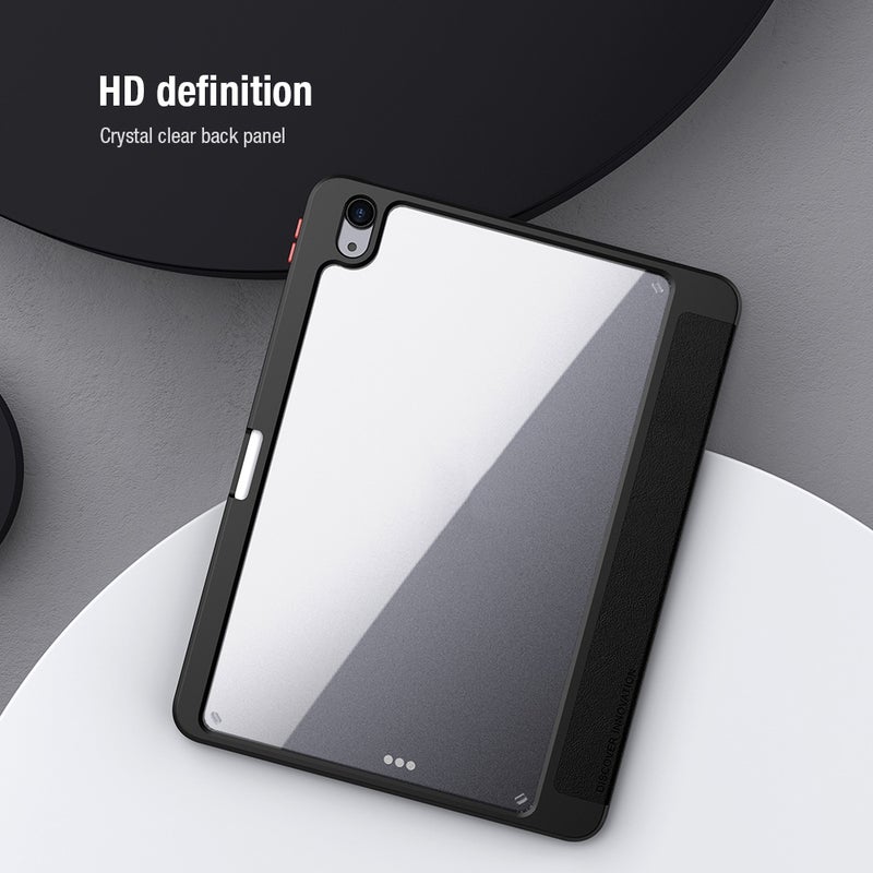 Nillkin Pc + Tpu Horizontal Flip Leather Case With Holder & Pen Slot & Sleep / Wake-Up Function For Ipad Air 10.9 2020 / Air 4(Blue) - Image 5