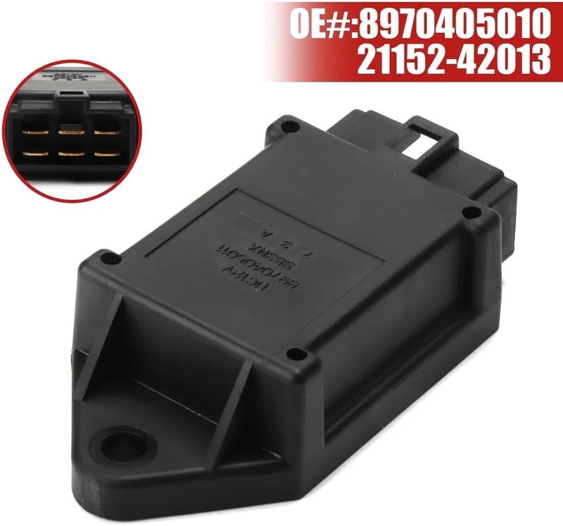 Heater Plug For Ex35u Ex27u Ex50u 8970405010 21152-42013 Engine Glow Plug Time Relay - Image 2