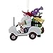 Kurt S. Adler Kurt S. Adler Kurt Adler 3.25" Resin Santa IN Golf Cart Ornament  - Image 2
