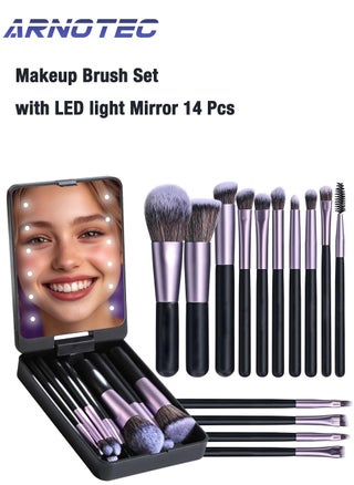 14 Pieces（Purple/Black）