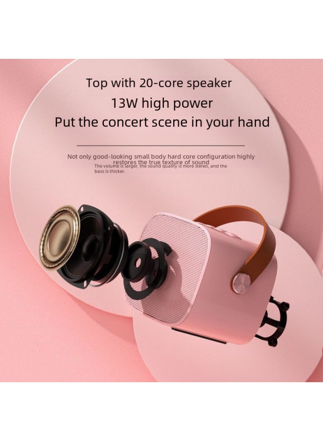 نيوترل ميكروفون كاريوكي متكامل الصوت، نظام باس قوي للمنزل، مكبر صوت مشهور على الإنترنت للغناء، مكبر صوت خارجي للغناء - Image 4