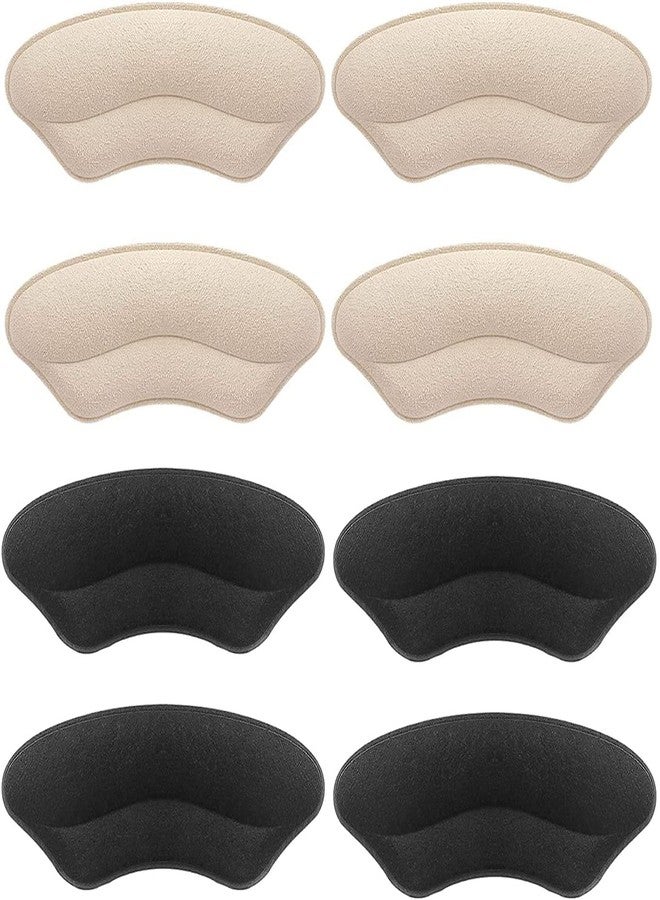 Premium Heel Pads Inserts Grips, Shoe bite Protector Back of Heel Protectors Cushions Liner Prevent Too Big Shoe from Shoe Slipping,Blisters,Filler for Loose Shoe Fit for Men Women - Image 1