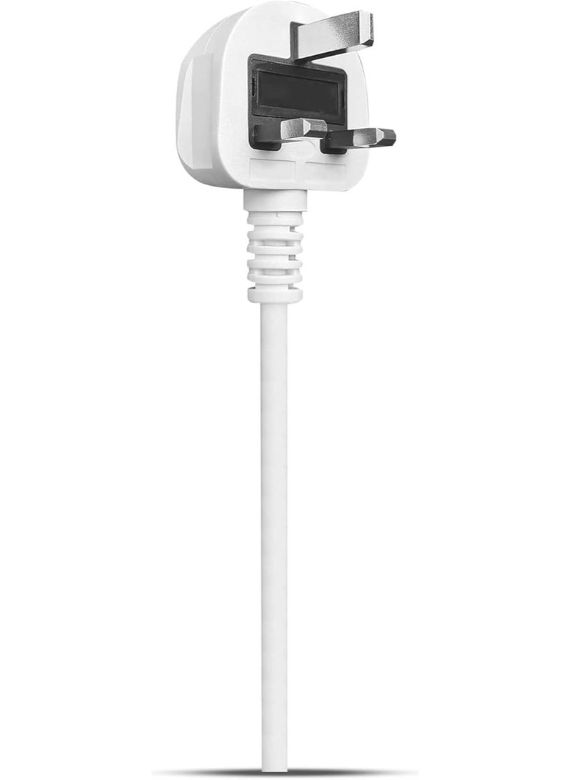 G-POWER شريط كهربائي G-POWER GP310BK جودة سلك مع أربعة منافذ USB وثلاثة مقابس ثلاثية بطول سلك 2 متر - أسود - Image 5