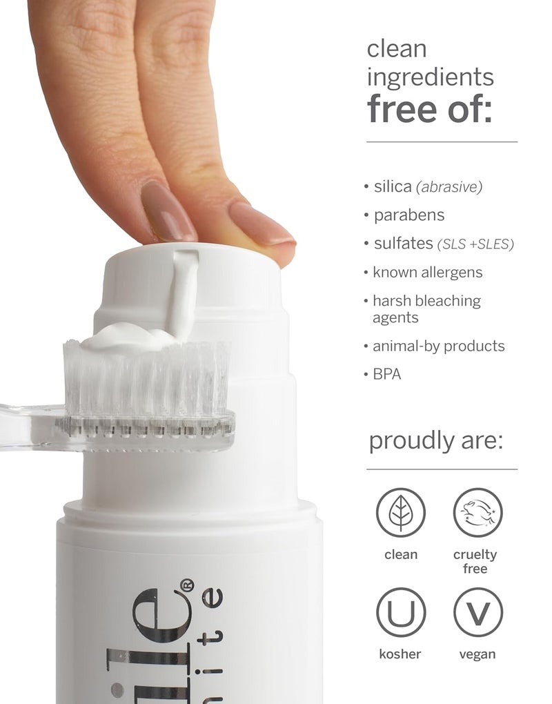 Supersmile Professional Extra Whitening Toothpaste for Adults  Tooth Stain Remover  Safe  Effective Teeth Whitener for Sensitive Teeth Triple Mint 7 oz - Image 4