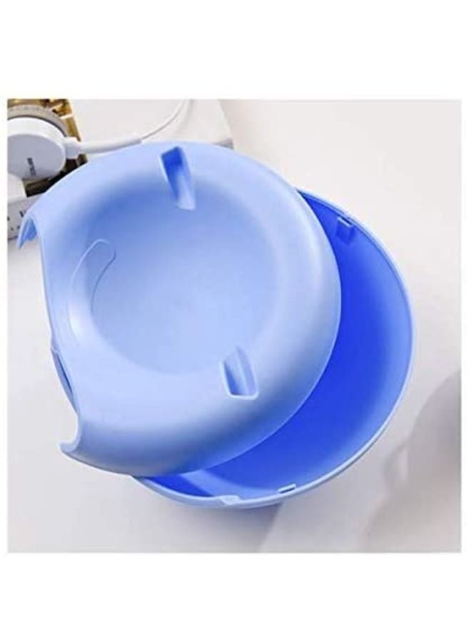 EasyLife 2 Pieces Creative Lazy Fruit Dish Snacks Nut Melon Seeds Bowl Double Layer Plastic Candy Plate Peels Shells Storage Bowl Desk Home Decor  - Image 3