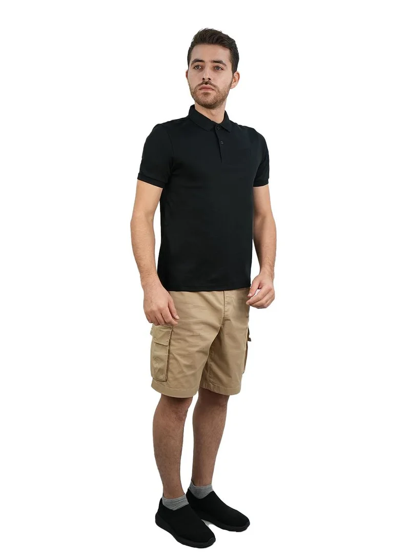 جيوردانو بولو كلاسيك قطن % بقصة عادية وتطريز رجالي