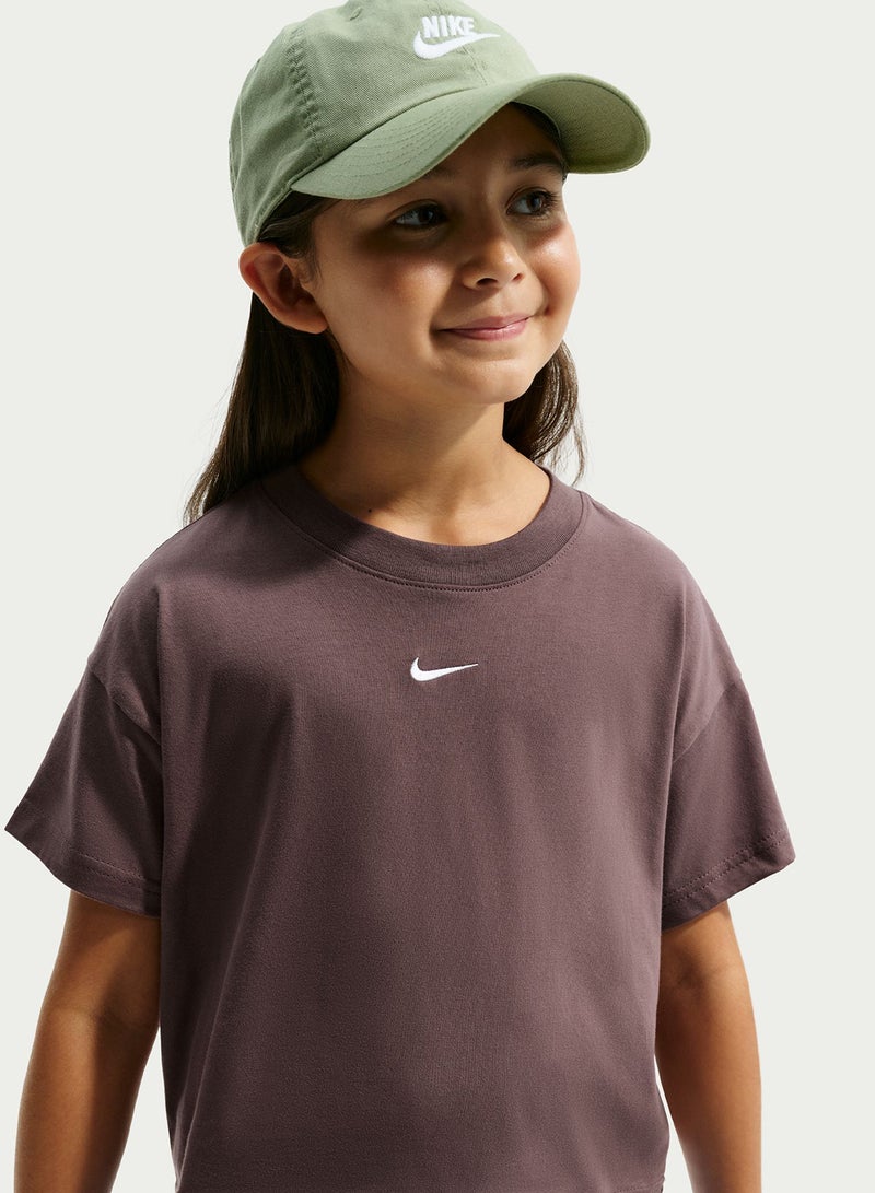 Nike GIRLS  SPORTSWEAR TEE BOXY ESSNTL LBR - Image 2