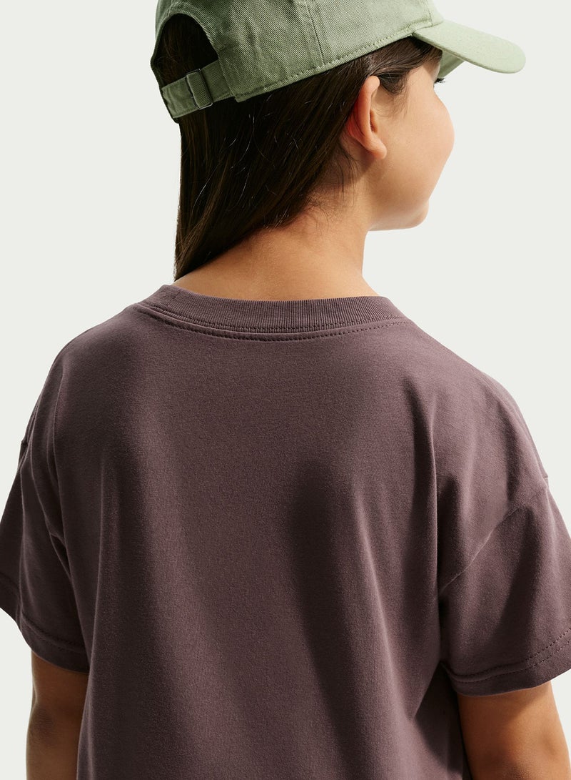 Nike GIRLS  SPORTSWEAR TEE BOXY ESSNTL LBR - Image 3