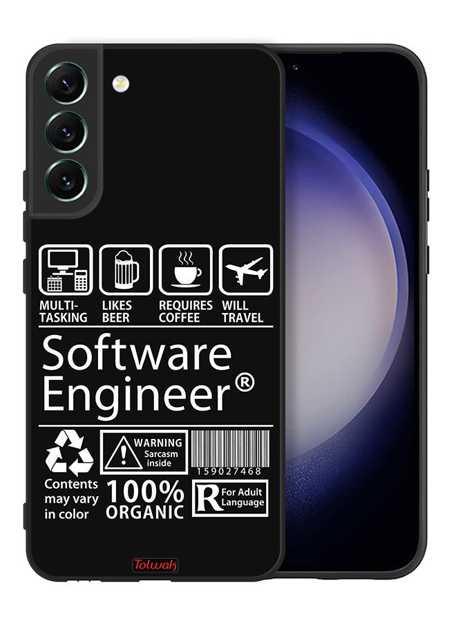 Tolwak Samsung Galaxy S22 Plus 5G Protective Case Cover Software Engineer Sticker - Image 2