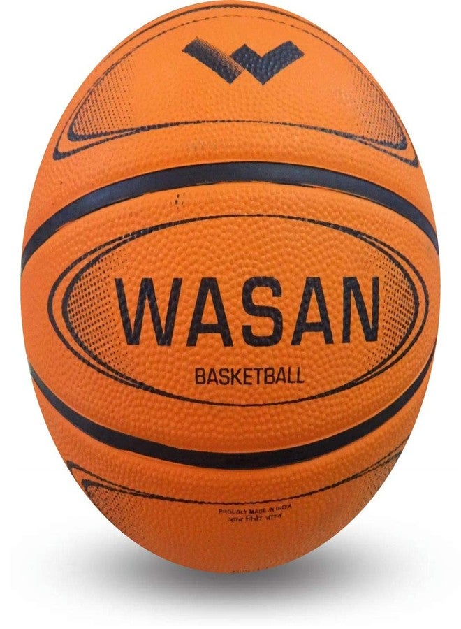 واسان كرة سلة مطاطية من واسان، مقاس 5 (أصفر) - للأعمار من 12 سنة فما فوق - Image 2