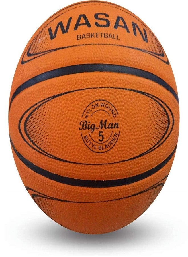 واسان كرة سلة مطاطية من واسان، مقاس 5 (أصفر) - للأعمار من 12 سنة فما فوق - Image 3