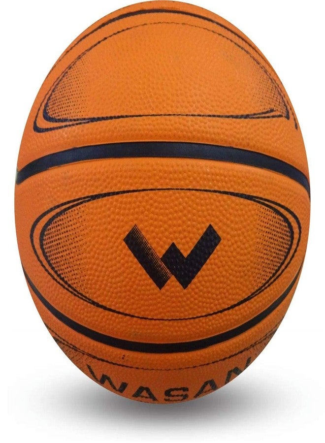 واسان كرة سلة مطاطية من واسان، مقاس 5 (أصفر) - للأعمار من 12 سنة فما فوق - Image 5