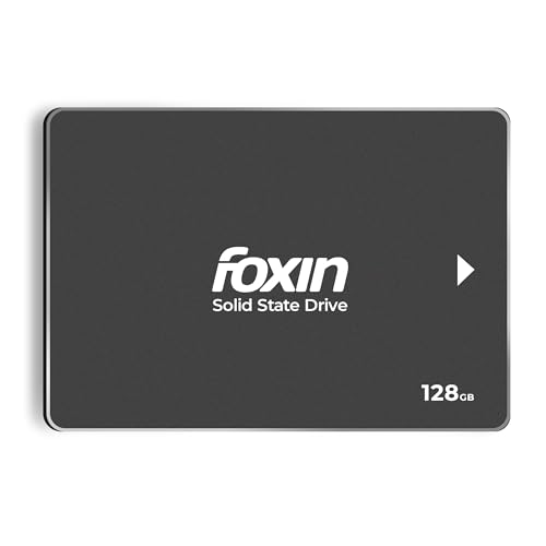 Foxin 128 GB Internal SSD 2.5 Inch SATA III 6Gb/s | Read Up to 550MB/s & Write 500MB/s | 3D NAND Solid State Drive for Laptop, Desktop, PC, NVR, DVR | 5-Year Warranty - Image 1