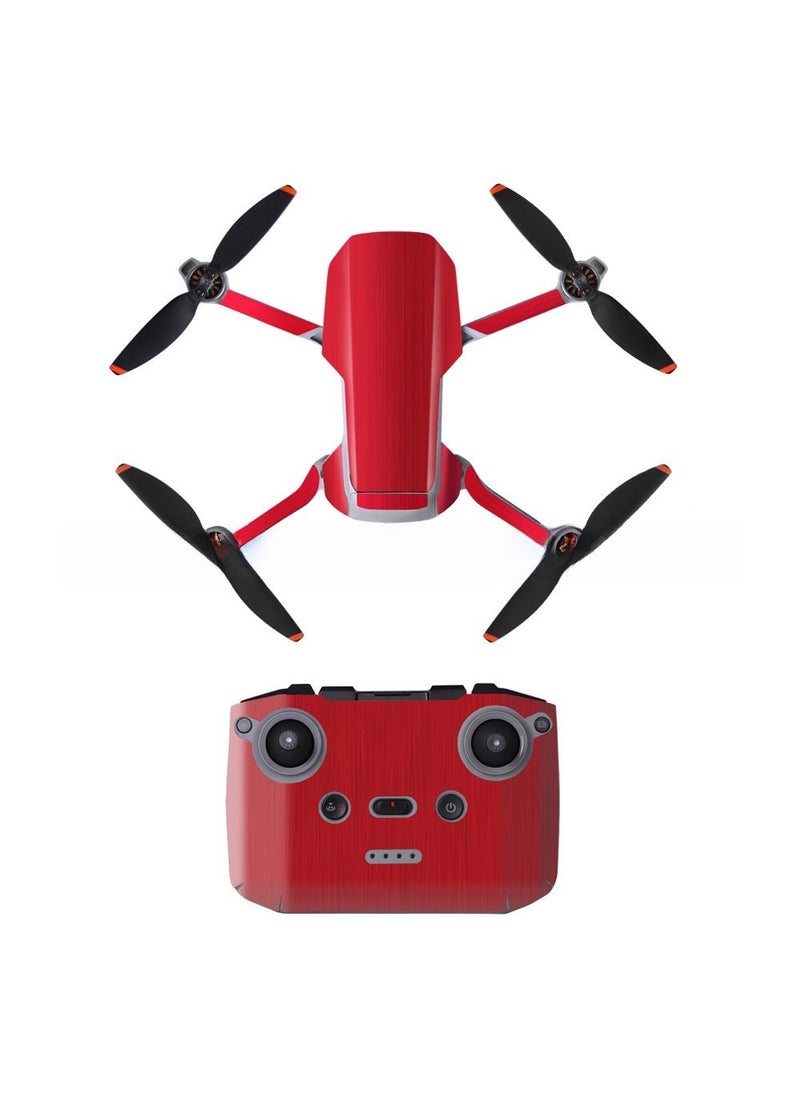 Mini2 SE PVC Protective Skin Stickers 9-brushed red 