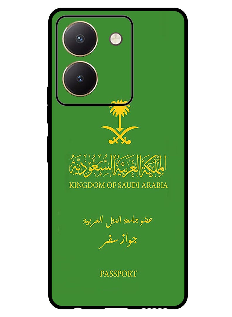 Theodor Protective Case Anti Scratch Shock Proof Bumper Cover For Vivo Y27s Ksa Passport - Image 1